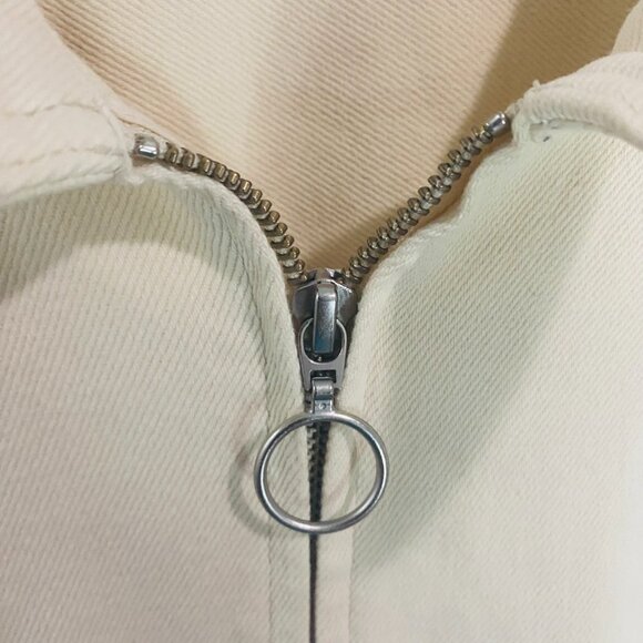 Wilfred Free Long Sleeve Collared Jumpsuit in Sandstone Beige–Made in Sri Lanka - Picture 17 of 17